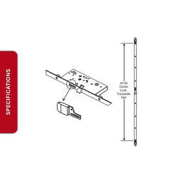 XP-25 Sentinel Multipoint Lock 56-100